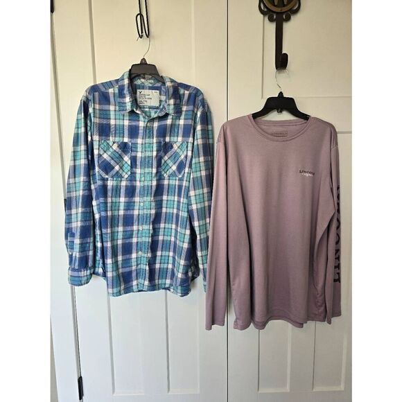 Two shirts-Mens- American Eagle/Lincoln Outfitters - Picture 1 of 13